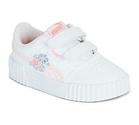 PUMA Baskets Carina 3.0 Floral Bébé 24, White Jasmine Flower Seafoam Pink Blue