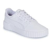 Puma Baskets Carina 3.0 Holo 2.0 Jr Fille Blanc/Argent/Mauve Taille 38