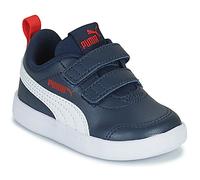 PUMA Baskets Courtflex V2 V Inf Enfant unisexe Peacoat High Risk Red Taille 20 EU