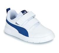 PUMA Baskets Courtflex V3 V à scratch Blanc Enfants EU 34