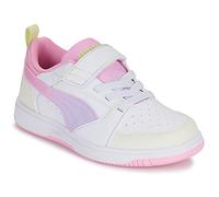 Puma Baskets basses enfant Rebound V6 in Blanc 33