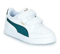 PUMA Shuffle Downtown LO V PS Baskets pour Enfant Blanc/émeraude Ice Gold Pointure 35, Puma Blanc émeraude Ice PUMA Gold, 35 EU