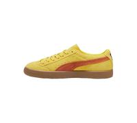 PUMA Baskets basses jaune / homard / noir, Taille 43