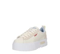 PUMA Baskets basses 'Mayze Gentle Meld' beige / blanc cassé, Taille 38