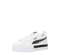 PUMA Baskets basses 'Mayze Velvet Dream' gris foncé / blanc, Taille 40
