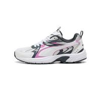 PUMA Baskets basses 'Milenio' prune / noir / blanc, Taille 40
