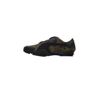 PUMA Baskets basses 'Mostro' chocolat / olive / sapin / noir, Taille 40