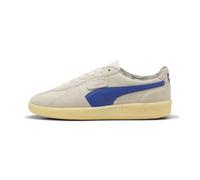 PUMA Baskets basses 'Palermo Bomber' beige / bleu marine, Taille 42