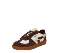 PUMA Baskets basses 'Palermo' brun foncé / blanc, Taille 36-36,5