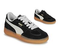 Puma Sneakers Palermo Moda Xtra Gum, Chaussures, Noir/Frosted Ivory/Doré, 38 Black,Frosted Ivory,Gold