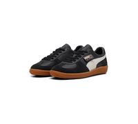 PUMA Baskets basses 'Palermo' or / noir / blanc, Taille 38