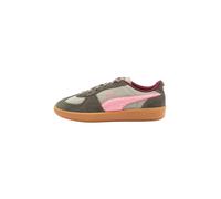 PUMA Baskets basses 'Palermo' taupe / kaki / rose, Taille 36-36,5