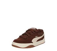 PUMA Baskets basses 'Park Lifestyle SK8' chocolat / blanc cassé, Taille 43