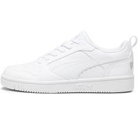 PUMA Baskets basses 'Rebound V6' gris / blanc, Taille 42