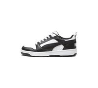 PUMA Baskets basses 'Rebound V6' noir / blanc, Taille 37