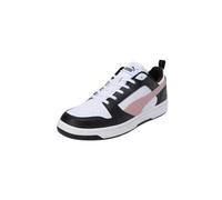 PUMA Baskets Basses Rebound V6 Unisexes, Blanc Future Rose Noir, 36 EU