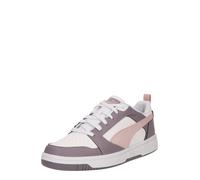 PUMA Baskets basses 'Rebound V6' violet foncé / rose / blanc, Taille 38