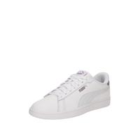 PUMA Smash 3.0 L Baskets pour Homme, Puma Confiture de Prune brumisateur d'argent Blanc, 36 EU