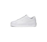 PUMA Baskets basses 'Smash' blanc, Taille 39,5-40