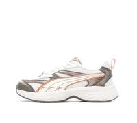 PUMA Baskets Blanc/Rose Fille Morphic Techie