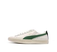 PUMA Baskets Blanches/Vertes Homme Clyde Base