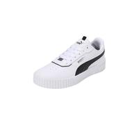 PUMA Baskets Blanches/Violettes Femme Carina 2.0