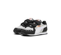 PUMA Mixte Bébé Cabana Racer Sl 20 V Inf, Ash Gray Puma White Puma Black, 21 EU