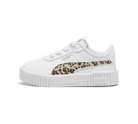 PUMA Baskets Carina 2.0 Animal Update Bébé, Chaussures, Blanc/Putty/Doré, 22 22