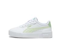 Puma Baskets Carina 2.0 Enfant, Chaussures, Blanc/Vert Illusion/Pure Vert, 31 White,Green Illusion,Pure Green