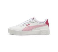 PUMA Baskets Carina 2.0 Enfant et Adolescent, Chaussures, Blanc/Rose Lilac/Blanc, 37.5 37.5