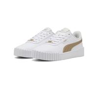 PUMA Baskets basses 'Carina 3.0 DayINight' or / olive / blanc, Taille 37