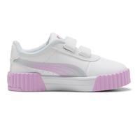 Baskets basses enfant filles Puma Carina 3.0 Faded Glow V Inf Blanc 24