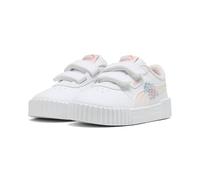 Baskets basses enfant filles Puma Carina 3.0 Floral V Inf Blanc 22