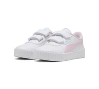 PUMA Fille Carina 3.0 Jelly Heaven V PS Basket, Blanc nacré Rose, 2.5 UK Child