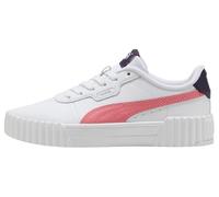 Puma Baskets Carina 3.0 JR, Blanc/Rose Sauvage, Pointure 38, Puma Blanc et Rose Sauvage, 38.5 EU