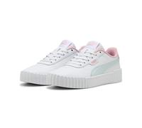 Puma Baskets Carina 3.0 Jr pour Fille, Puma Verre de mer Blanc, 35.5 EU