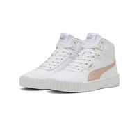 Puma Baskets Carina 3.0 Mid pour Femme, Puma Or Puma Blanc, 40 EU