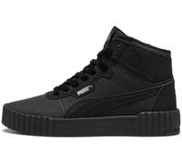 PUMA Baskets Carina 3.0 Mid WTR pour Femme, Black Silver, 39 EU