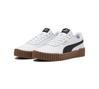 PUMA Baskets Carina 3.0 pour Femme, Blanc et Noir, 37 EU, Puma White Puma Black, 37 EU