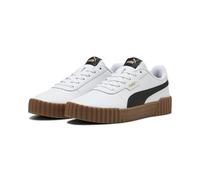 PUMA Baskets Carina 3.0 pour Femme, Blanc et Noir, 37 EU, Puma White Puma Black, 37 EU