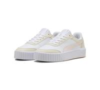 Puma Baskets Carina Mia 402637 pour femme, 26 couleurs printemps/été : blanc PUMA / fleur de jasmin / neige alpine (18), 24.5 cm