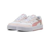PUMA Baskets Carina Mia Enfants 28, White Rosy Outlook Jasmine Flower Pink