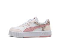 Puma Baskets Carina Mia Enfants Blanc Rose Fleur de jasmin Taille 31