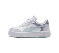 PUMA Baskets Carina Mia Enfants 33, White Fresh Water Lavender Pop Blue Purple