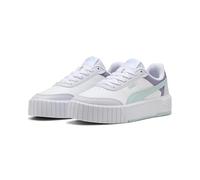 PUMA Baskets Carina Mia pour Enfant et Adolescent 35.5, White Fresh Water Lavender Pop Blue Purple