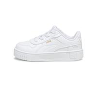 PUMA Baskets Carina Street Bébé, Chaussures, Blanc/Doré, 22 22