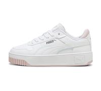 PUMA Baskets Carina Street Holo 2.0 Enfant et Adolescent 38 White Mauve Mist Pink