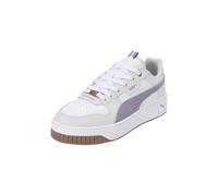 Puma Baskets Carina Street Lux pour Femme, Blanc-Prune pâle, Gris Plume, Pointure 41