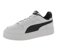 PUMA Baskets Carina Street pour femme, Blanc-Noir-Argent, 39 EU