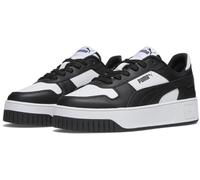Puma Baskets Carina Street pour Femme, Puma Blanc-Puma Noir-Puma Noir, 42.5 EU